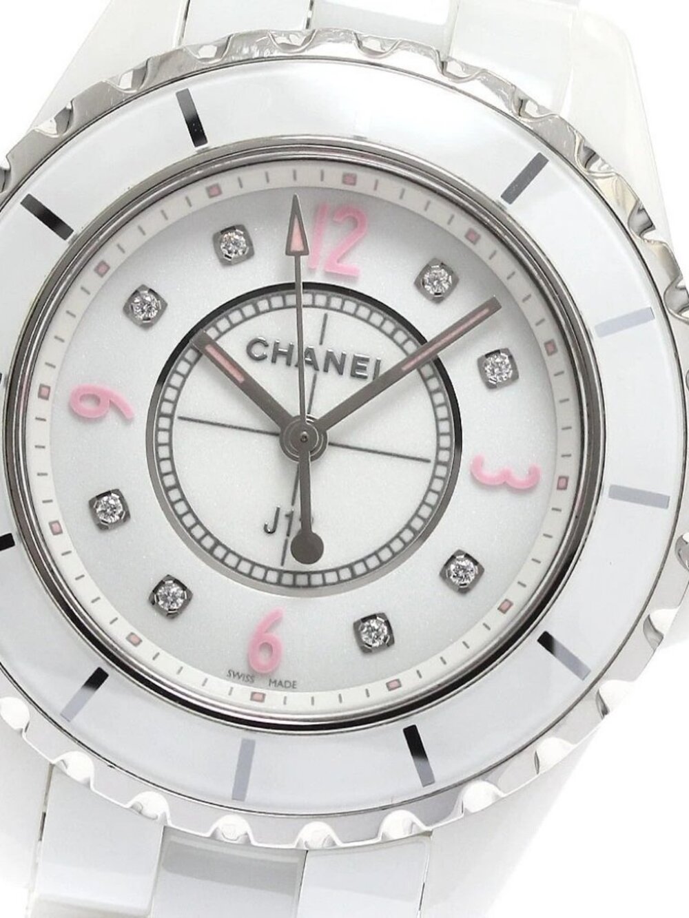 CHANEL J12 Pink light H4863 Limited to 1200 pieces Quartz Ladies Watch